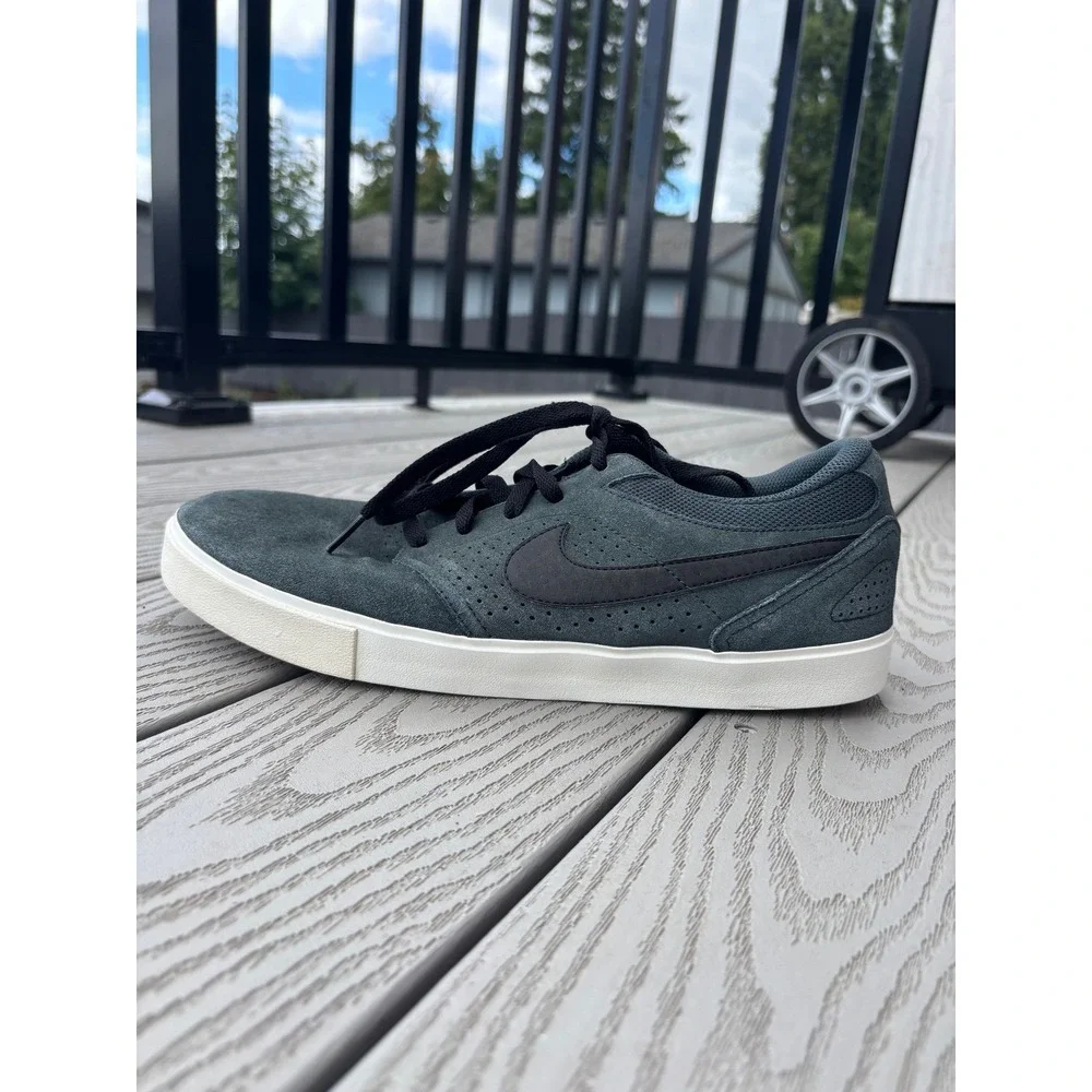 Nike SB Paul Rodriguez 5 LR Skateboard Shoes Men's Size 12 Blue Green‎ 510580